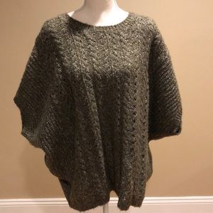 Super Cute! Women’s M. Rena Poncho Style Sweater